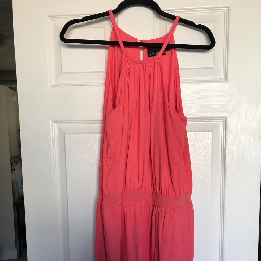 Coral dress